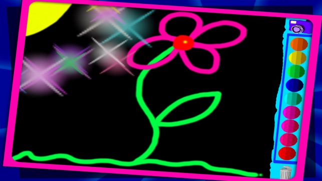 Paint Glow - Neon hand glowing colors draw(圖4)-速報App