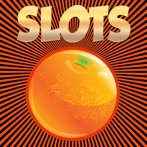 777 Golden Orange Slots Machine - FREE Vegas Slots Game icon