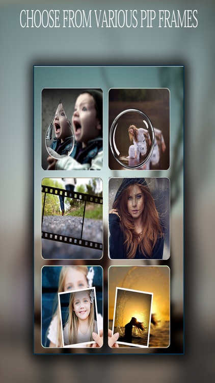 Pip Camera Art Effects - Photo To Canvas Frames & Layout Maker