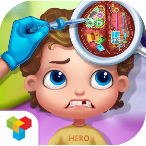 Baby Girl's Brain Surgery Salon - Beauty Surgeon Tracker/Free Cerebral Operation Games For Kids icon
