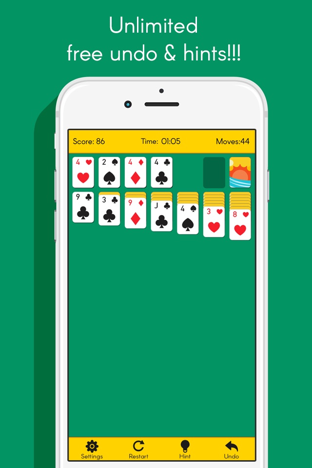 Solitaire:Card Game Spider Solitaire, Ace, Pyramid screenshot 2