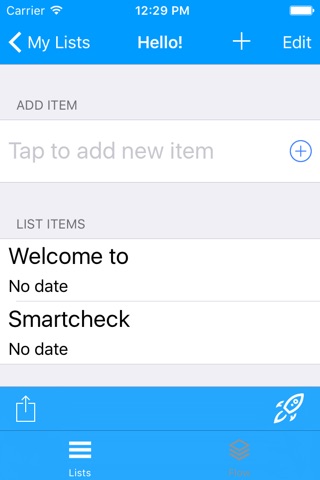 Smartcheck - The ultimate list maker screenshot 2