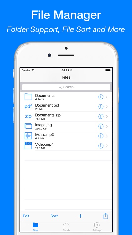 iFile Free - Cloud File Manager & Document Reader and Viewer