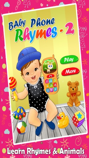 Baby Phone Rhymes 2 - Free Baby Phone Games For Toddlers And(圖3)-速報App