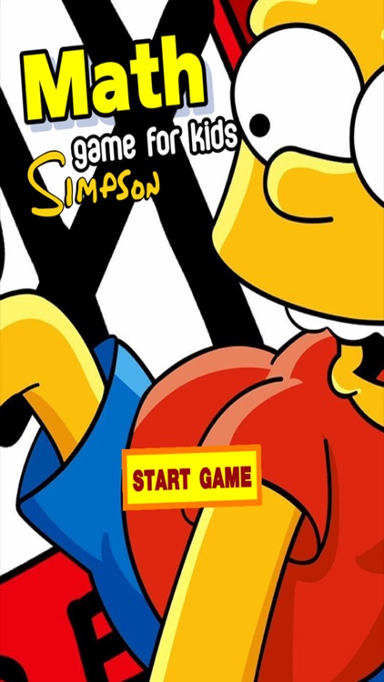 Math Game Simpsons Version
