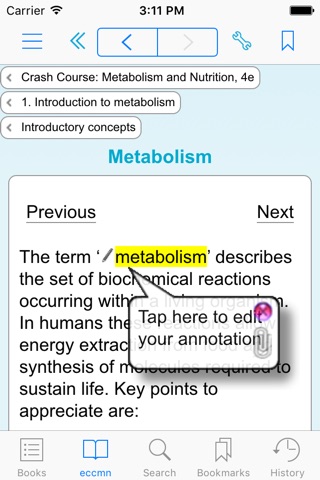 Crash Course: Metabolism and Nutrition, 4th Edition screenshot 3