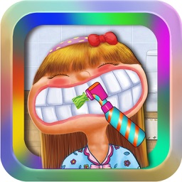 Cute Dentist @ Little Doctor Nose Office:Fun Baby Hair Salon and Spa Kids Teeth Games For Girl HD.