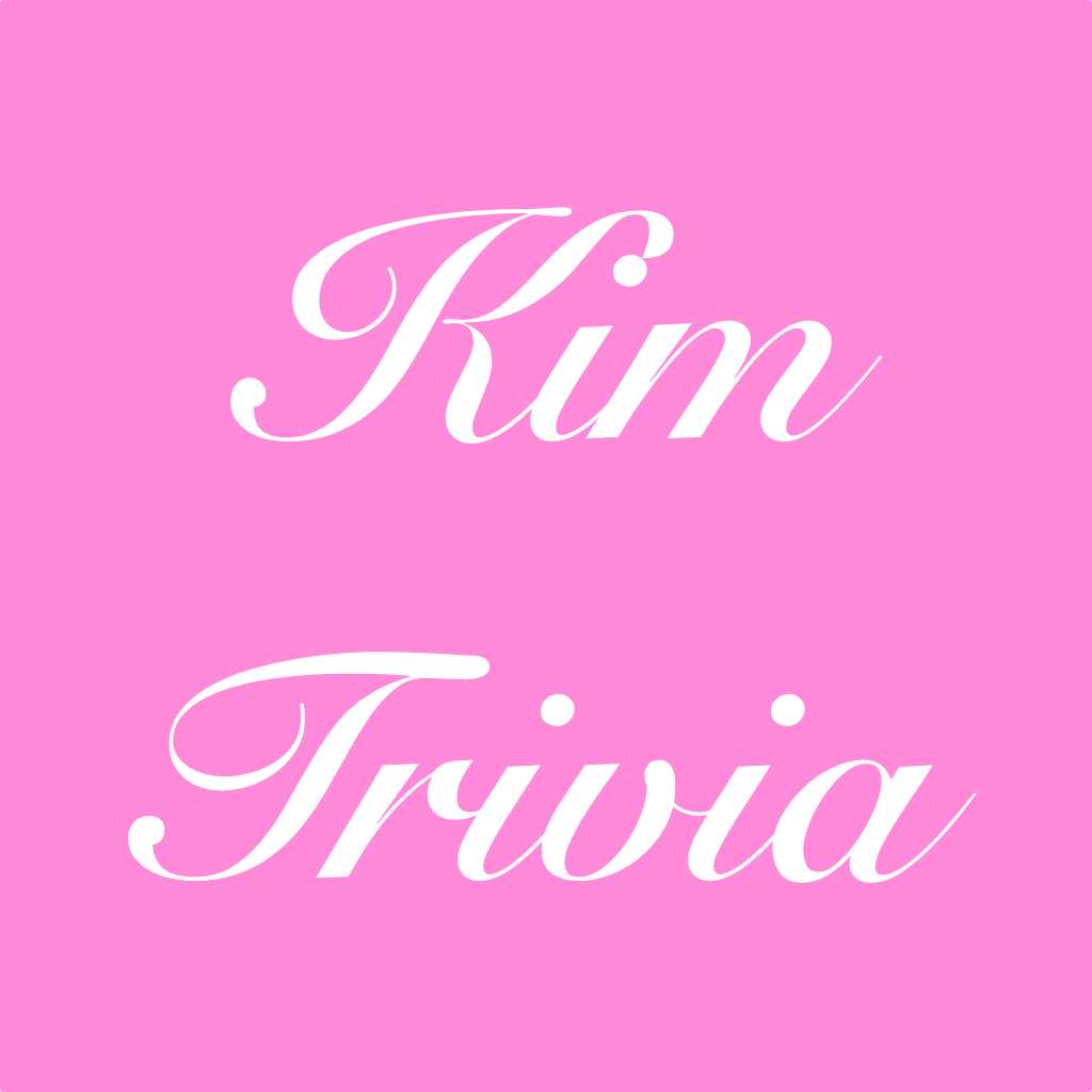 You Think You Know Me? Kim Kardashian Edition Trivia Quiz App Icon