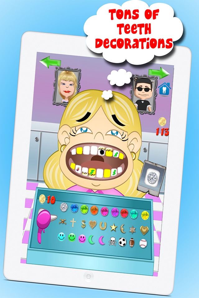 Crazy Doctor And Dentist Salon Games For Kids FREE screenshot 4