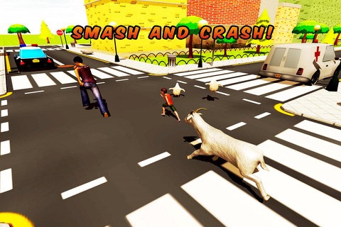 Crazy Flying Goat Adventure screenshot 4