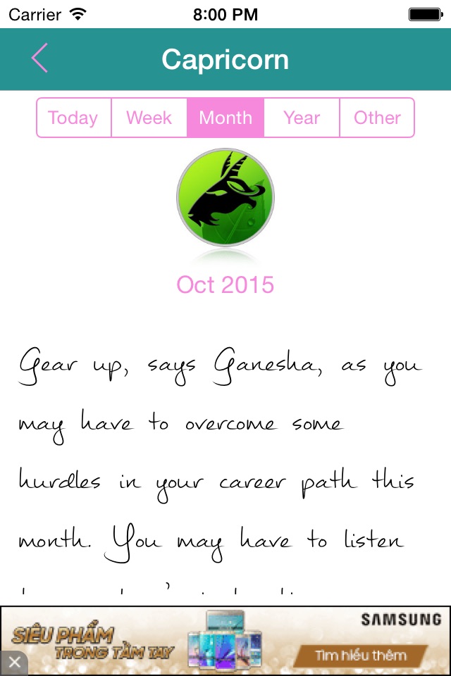 Daily, Weekly, Monthly and Yearly HoroScope screenshot 4