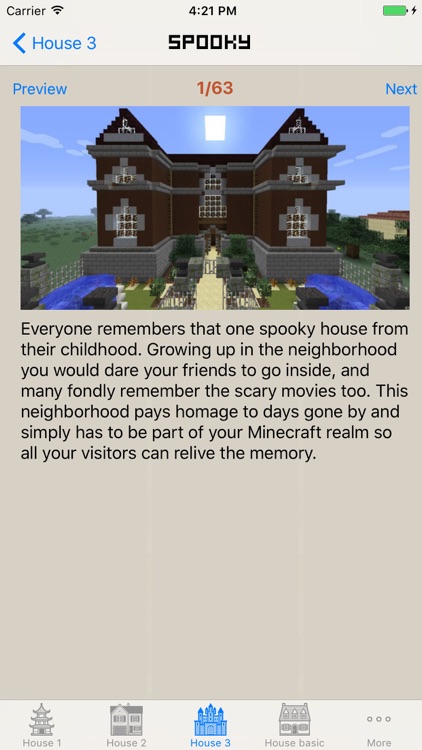 House & Building ideas guide for Minecraft PE