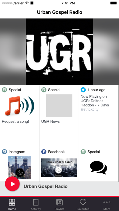 How to cancel & delete Urban Gospel Radio from iphone & ipad 1