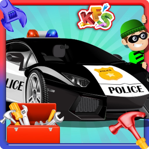 Build a Police Car – Vehicle maker game icon