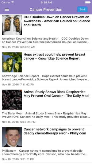 Cancer Research News & Prevention Info Pro(圖2)-速報App