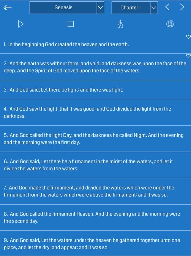 Holy Bible Audio for iPad(圖2)-速報App