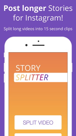 Story Splitter - Post longer Stories for Instagram(圖1)-速報App