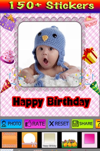Birthday Picture Frames and Wallpapers Pro screenshot 3