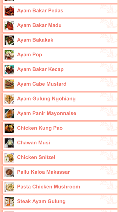 How to cancel & delete Resep Ayam Indonesia from iphone & ipad 1