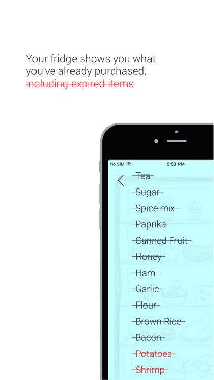 daFridge - Your Grocery List Helper