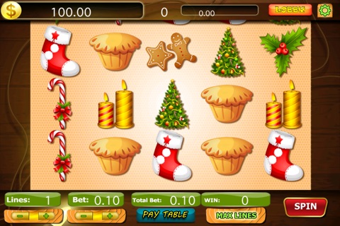2015 Happy Christmas Slots - Play & Win for fun with the Latest 777 Las Vegas Casino Slot Machine Games screenshot 3