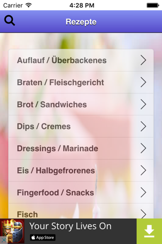 Kochrezepte screenshot 3