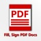 With PDF Fill and Sign any Document you have the opportunity to complete, sign and send to print a PDF document of any complexity
