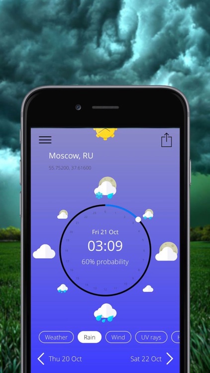 SunClock - Weather clock