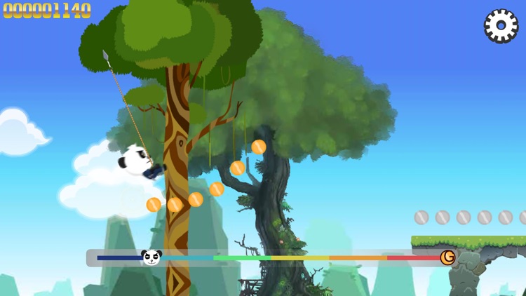Ninja panda angry run game