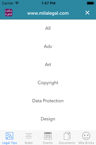 MilaLegal screenshot 2