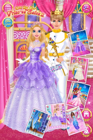 Princess Salon 2 - Makeup, Dressup, Spa and Makeover - Girls Beauty Salon Games screenshot 4