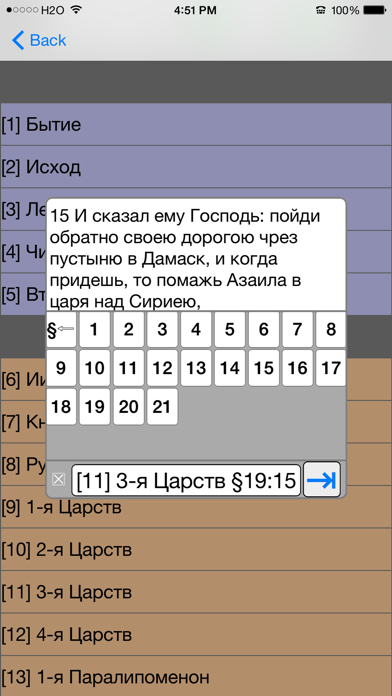 Библия (текст и аудио)(audio)(Russian Bible) Screenshot 4