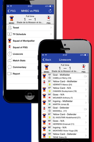 French Football League 1 History 2015-2016 screenshot 4