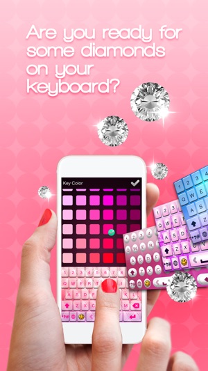 粉紅色鍵盤 - 豪華鍵盤的iPhone(圖2)-速報App