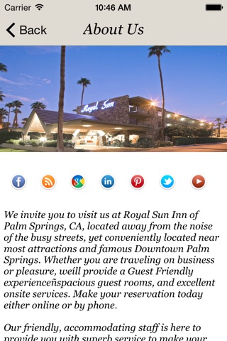 Royal Sun Inn Palm Springs CA screenshot 3