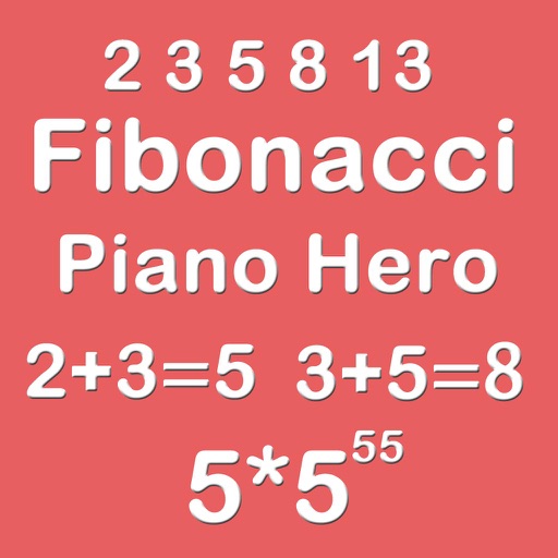 Piano Hero Fibonacci 5X5 - Sliding Number Block. Icon