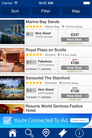 Cartagena Hotels + Compare and Booking Hotel for Tonight with map and travel tour screenshot 3