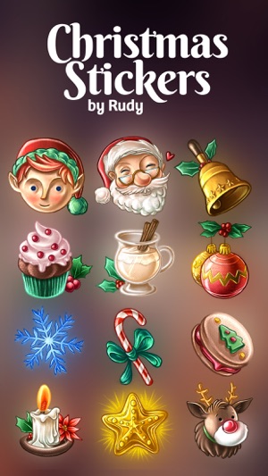 Christmas Stickers by Rudy