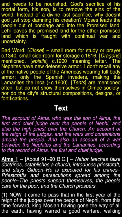 Summary Book of Mormon (part II) screenshot-3