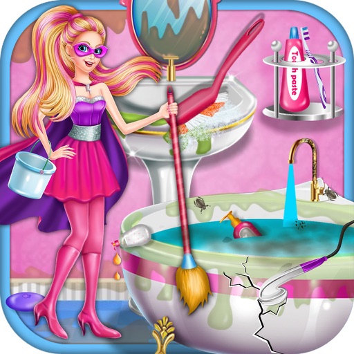 Super Girl Groom The Room iOS App