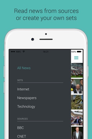 NWS - News Reader (RSS) screenshot 2