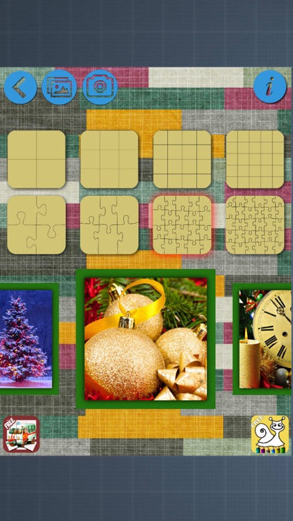 Christmas puzzles for toddlers HD