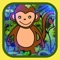A game where the Monkey will bounce and climbs up the tree