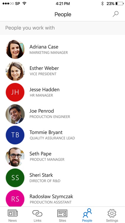 Microsoft SharePoint screenshot-3