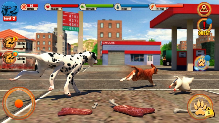 Street Dog Simulator 3D screenshot-3
