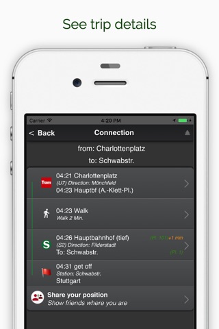A+ Fahrplan Stuttgart Premium screenshot 4