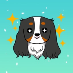 Cavalier King Animated Sticker