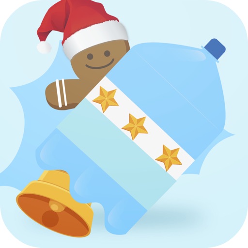 Bottle Cap Flip : Christmas Edition iOS App