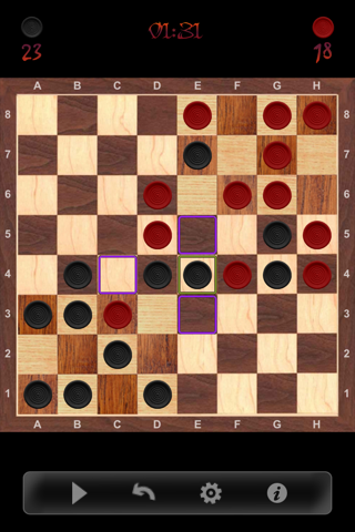 Corner Checkers screenshot 2