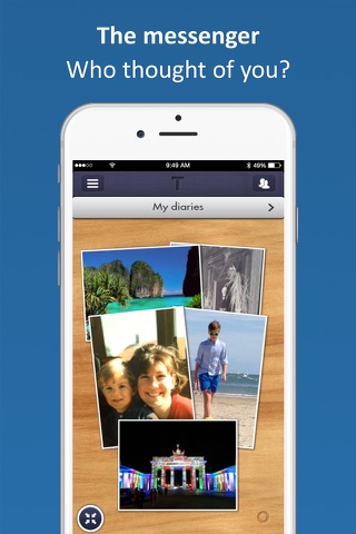 Thought of You - diary, photo album, messenger screenshot 3